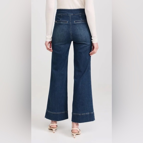 Alice + Olivia Blue Flare Jeans Size 25 - Picture 7 of 10